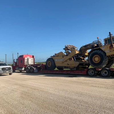 heavy equipment hauling